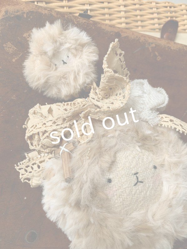 画像3: pollenbienco／くっつきスケキヨ・アンティークレースおおめ (3)