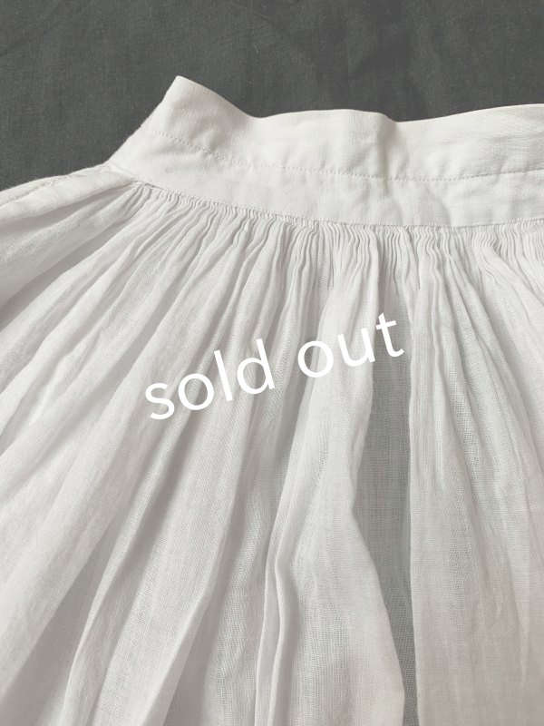 画像13: 1900'アンティーク教会用ブラウス・裾レース (13)