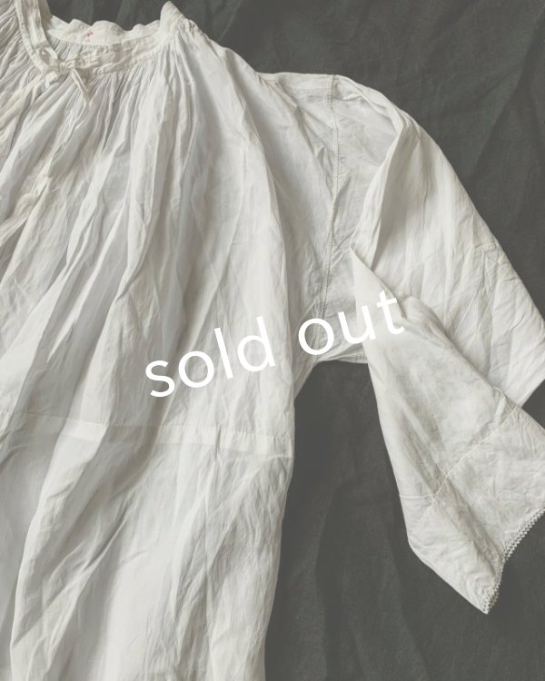 画像11: 1900'アンティーク司祭服・十字架ステッチ刺繍 (11)