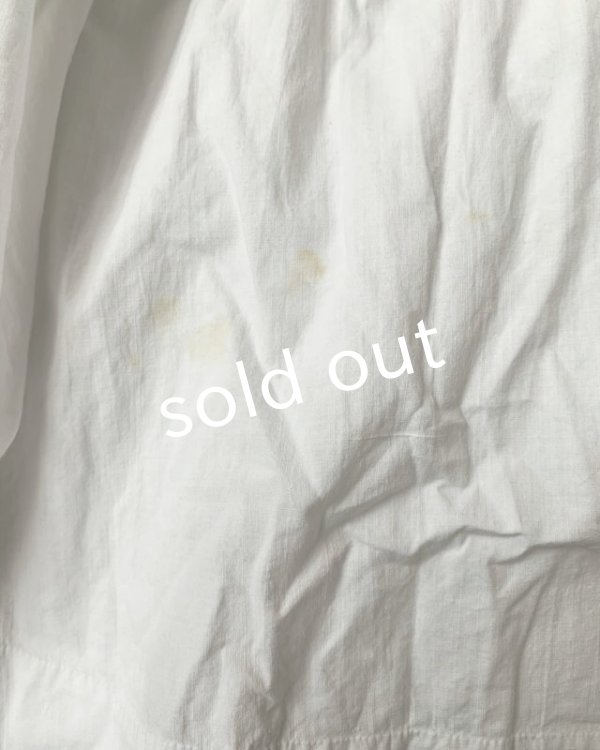 画像9: 1900'アンティークコットンレースブラウス・丸襟 (9)