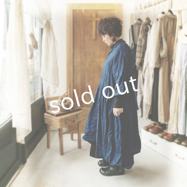 画像11: HALLELUJAH／Acolyte Robe[侍者のローブ]・indigo (11)