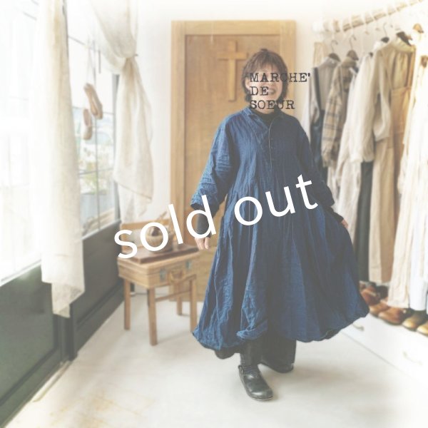 画像12: HALLELUJAH／Acolyte Robe[侍者のローブ]・indigo (12)