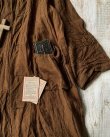 画像6: HALLELUJAH／Manteau1910[1910年代コート]・柿渋染めlight brown (6)