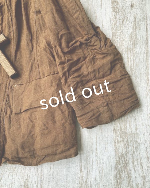 画像5: HALLELUJAH／Vaste de Berger 1890[1890年代 羊飼いのジャケット]・柿渋染めlight brown (5)