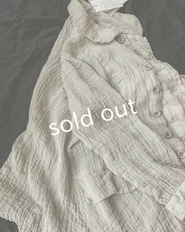 画像7: HALLELUJAH／Vaste de Berger 1890[1890年代 羊飼いのジャケット]・flax gauze (7)