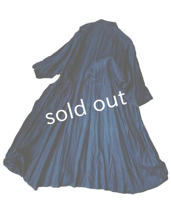 画像8: HALLELUJAH／Acolyte Robe[侍者のローブ]・indigo (8)