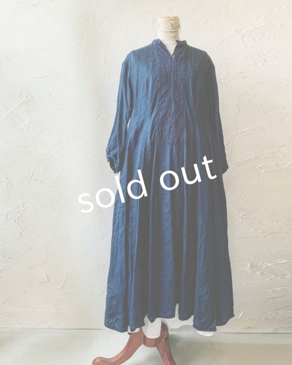 画像11: HALLELUJAH／Robe de une religieuse[修道女のローブ]・indigo (11)