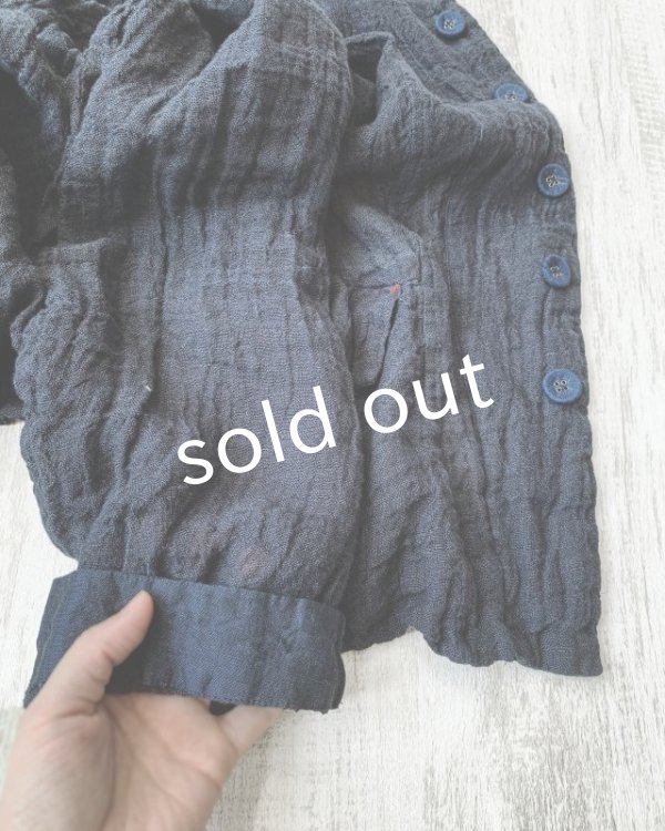 画像5: HALLELUJAH／Vaste de Berger 1890[1890年代 羊飼いのジャケット]・indigo gauze (5)