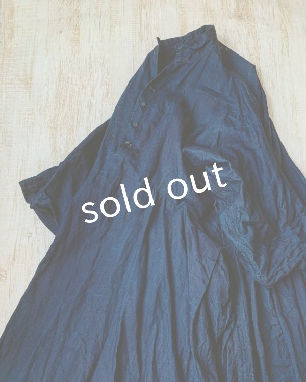画像6: HALLELUJAH／Acolyte Robe[侍者のローブ]・indigo (6)