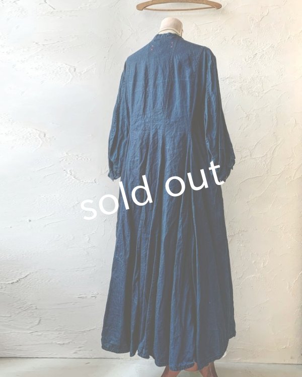 画像12: HALLELUJAH／Robe de une religieuse[修道女のローブ]・indigo (12)