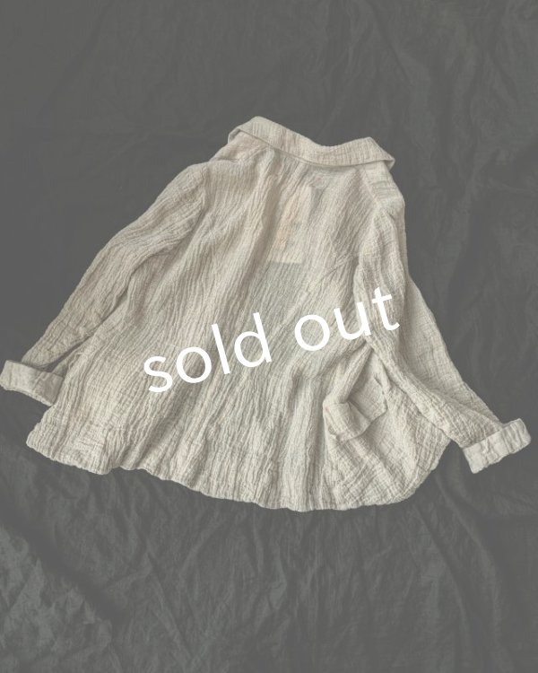 画像3: HALLELUJAH／Vaste de Berger 1890[1890年代 羊飼いのジャケット]・flax gauze (3)