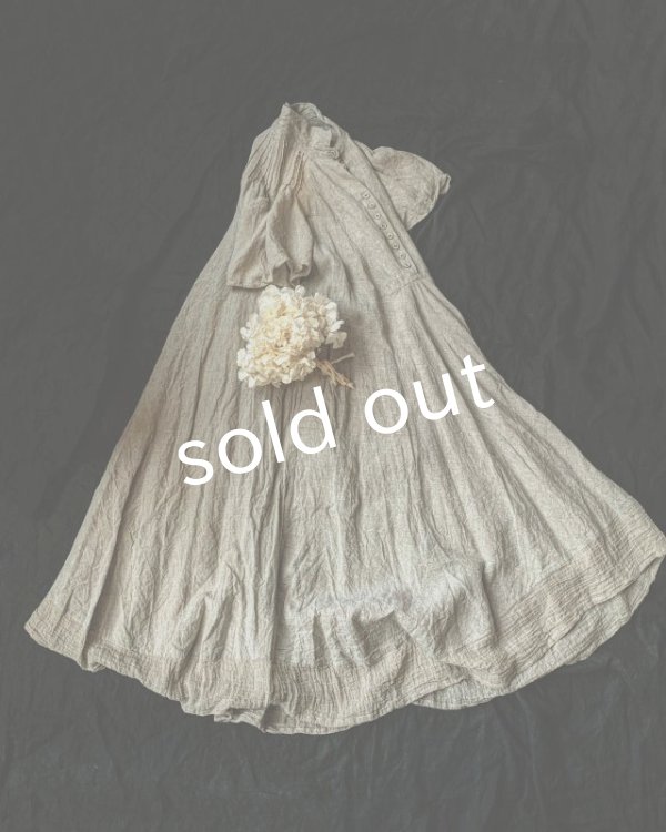 画像6: HALLELUJAH／Robe 1900年代 ローブ・flax (6)
