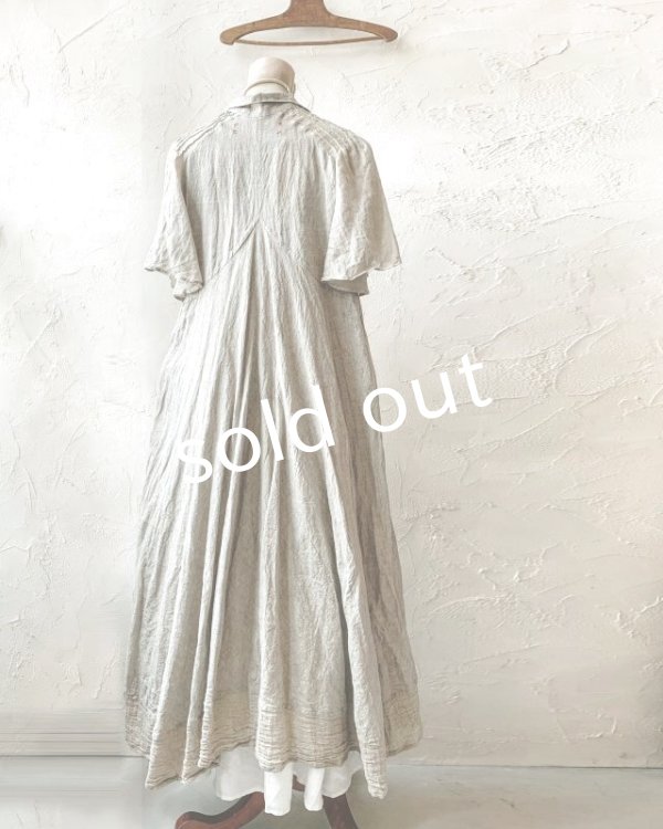 画像11: HALLELUJAH／Robe 1900年代 ローブ・flax (11)