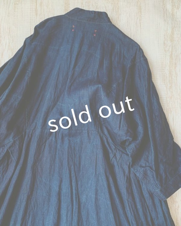画像9: HALLELUJAH／Acolyte Robe[侍者のローブ]・indigo (9)