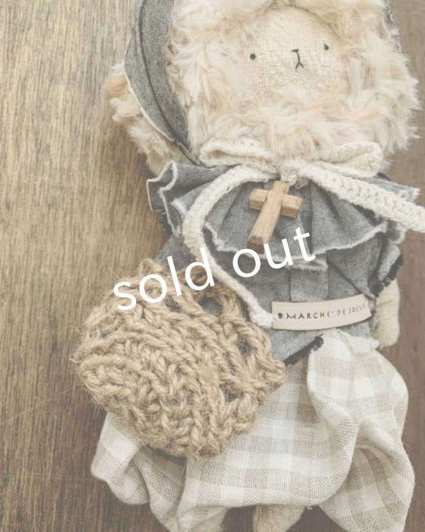 画像3: sukekiyo/おおきめスケキヨバッグチャーム・グレーコーデ (3)