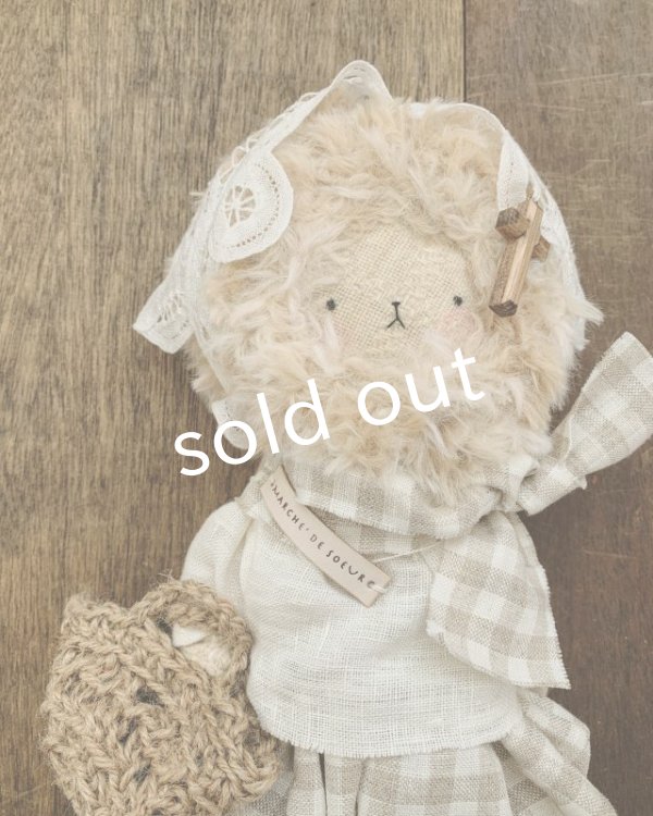 画像2: sukekiyo/おおきめスケキヨバッグチャーム・ばてんレース (2)