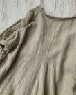 画像9: HALLELUJAH／Robe de femme de chambre 小間使いローブ衿付・flax (9)