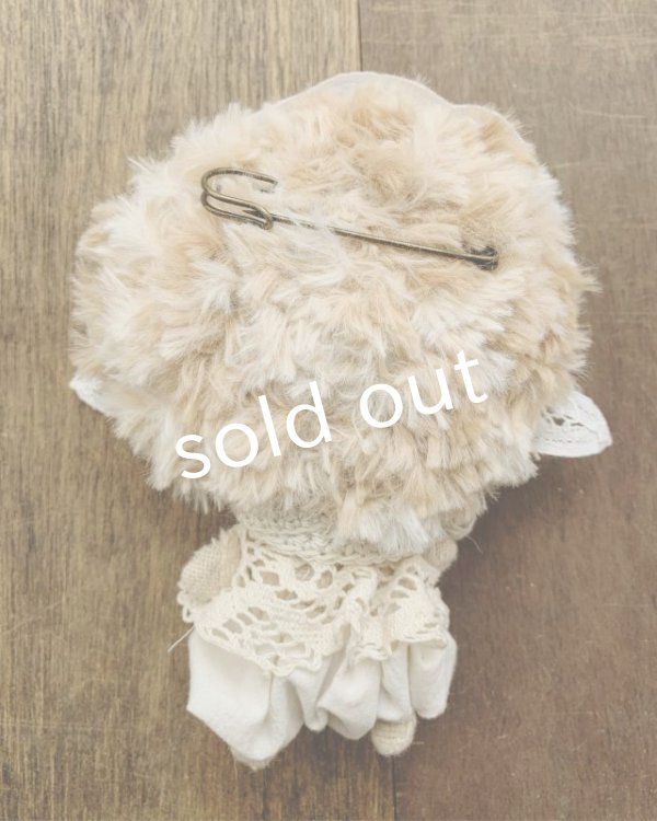 画像3: sukekiyo/スケキヨでかブローチ・ばてんレース (3)