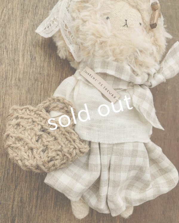 画像3: sukekiyo/おおきめスケキヨバッグチャーム・ばてんレース (3)