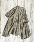 画像11: HALLELUJAH／Robe de femme de chambre 小間使いローブ衿付・flax (11)