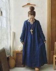 画像11: HALLELUJAH／【限定販売】1920s Nomad Dress No.2[ノマドドレス]・indigo (11)
