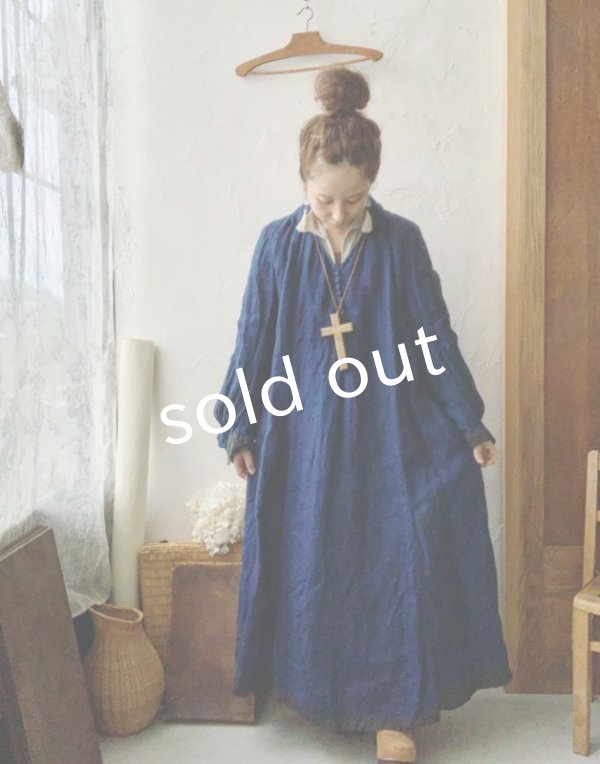 画像11: HALLELUJAH／【限定販売】1920s Nomad Dress No.2[ノマドドレス]・indigo (11)