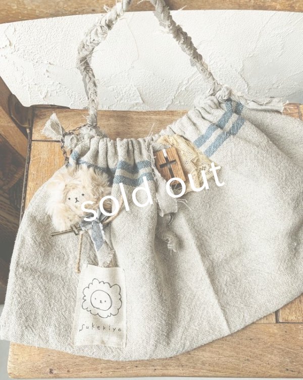 画像3: sukekiyo/スケキヨのリネンきんちゃく (3)