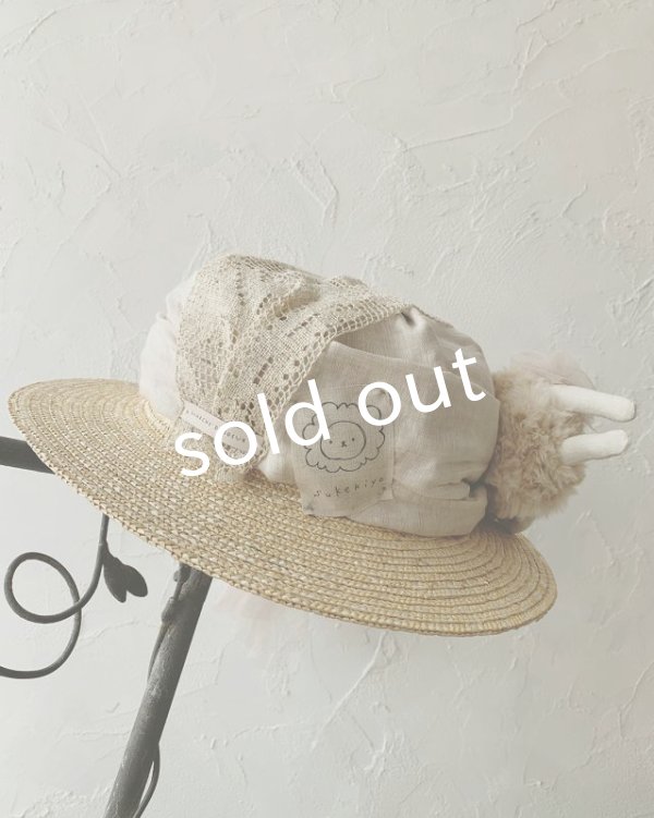 画像6: sukekiyo/うさキヨひめ、おぼうしに乗る (6)