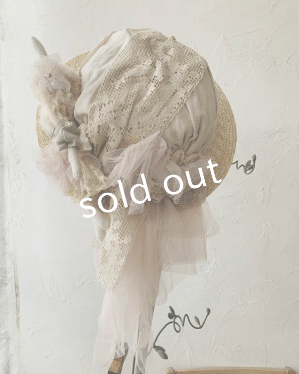 画像4: sukekiyo/うさキヨひめ、おぼうしに乗る (4)