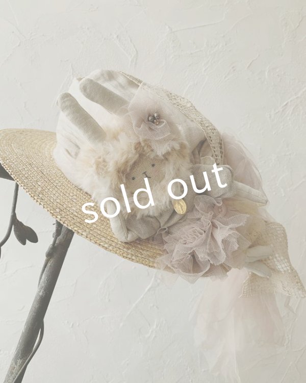 画像5: sukekiyo/うさキヨひめ、おぼうしに乗る (5)