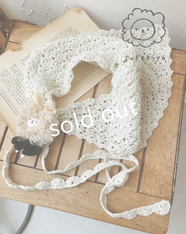 画像1: sukekiyo/ちびキヨちゃんの三角つけえり (1)