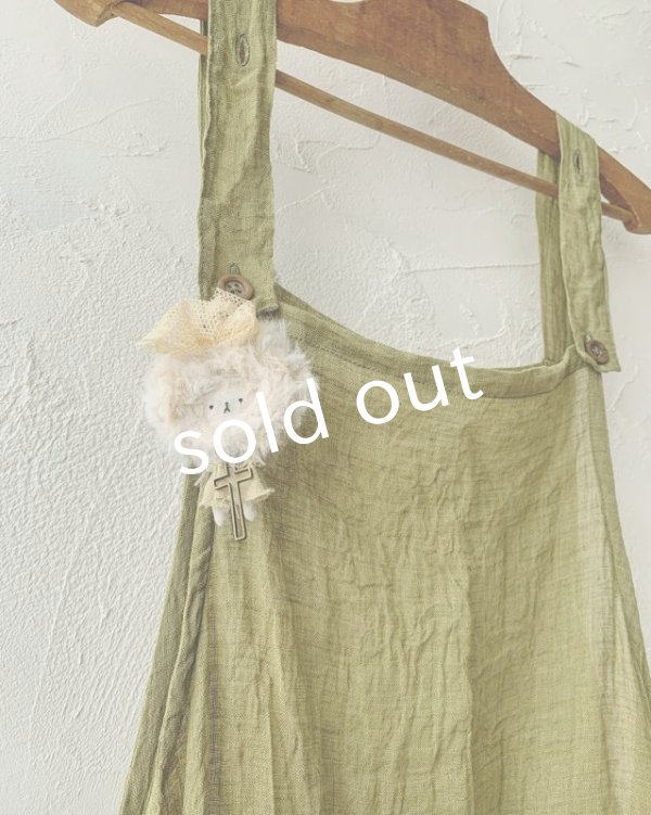 画像2: sukekiyo/ちびキヨちゃんのエプロンキャミ (2)