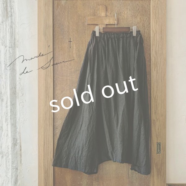 画像3: MARCHE' DE SOEUR／バギーパンツ・ブラック (3)