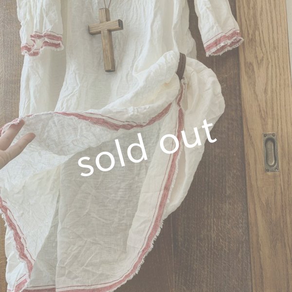 画像6: MARCHE' DE SOEUR／革ブレスチュニック・赤耳オフ (6)