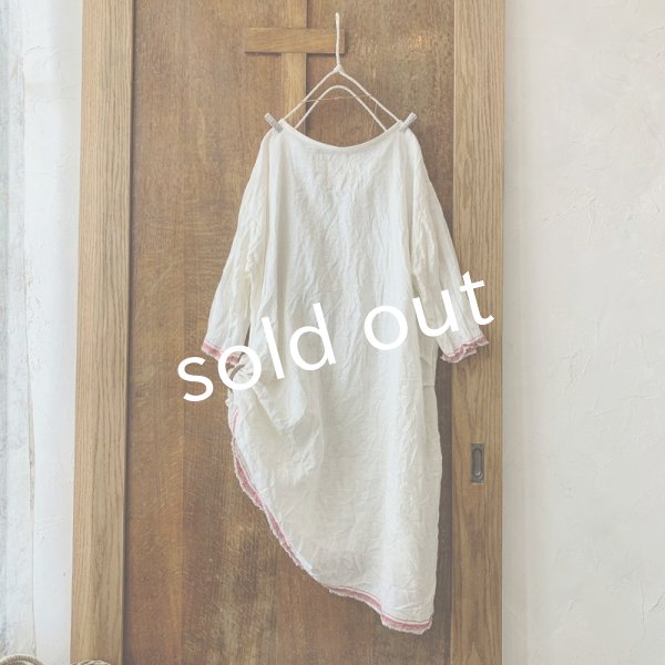 画像7: MARCHE' DE SOEUR／革ブレスチュニック・赤耳オフ (7)