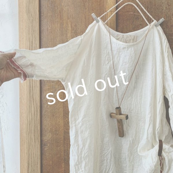 画像4: MARCHE' DE SOEUR／革ブレスチュニック・赤耳オフ (4)