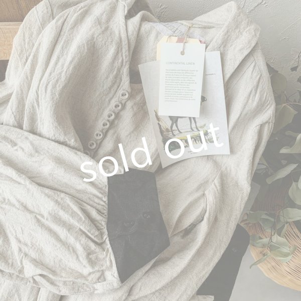 画像2: 【当店限定カラー】HALLELUJAH/Nomad Dress ノマドドレス・flax×black (2)