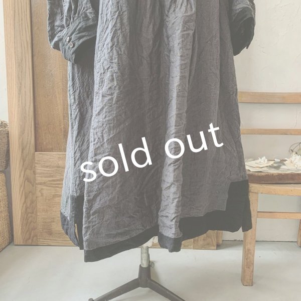 画像5: 【当店限定カラー】HALLELUJAH/Nomad Dress ノマドドレス・ink black×black (5)