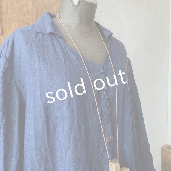 画像5: 【当店限定カラー】HALLELUJAH/Nomad Dress ノマドドレス・indigo×black (5)