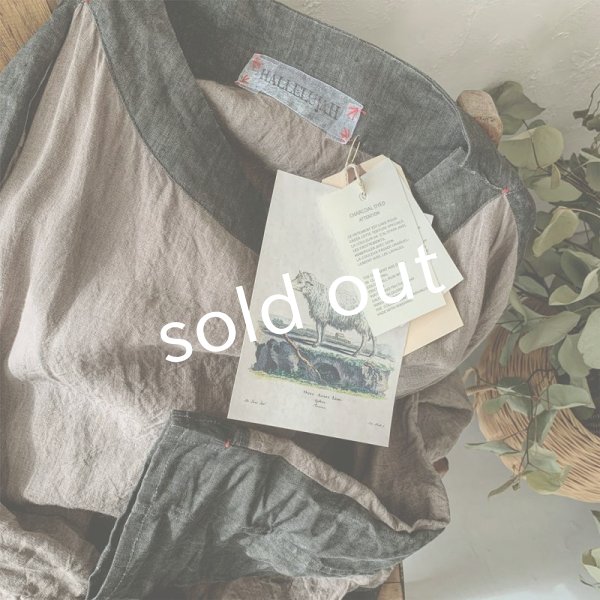 画像12: 【当店限定】HALLELUJAH/1980's Robe de Berger 羊飼いのローブ・brown×charcoal (12)