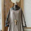 画像4: 【当店限定】HALLELUJAH/1980's Robe de Berger 羊飼いのローブ・brown×charcoal (4)