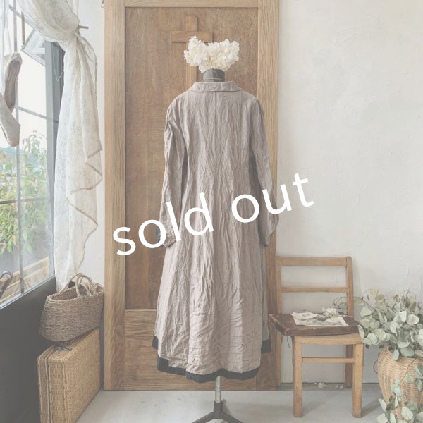 画像9: 【当店限定カラー】HALLELUJAH/Nomad Dress ノマドドレス・brown×black (9)