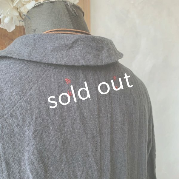 画像9: 【当店限定カラー】HALLELUJAH/Nomad Dress ノマドドレス・ink black×black (9)