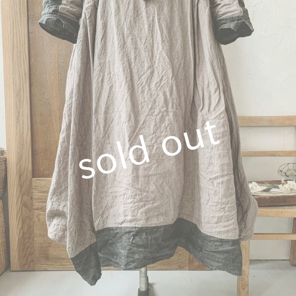 画像6: 【当店限定】HALLELUJAH/1980's Robe de Berger 羊飼いのローブ・brown×charcoal (6)