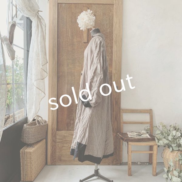 画像8: 【当店限定カラー】HALLELUJAH/Nomad Dress ノマドドレス・brown×black (8)