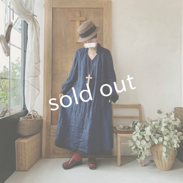 画像10: 【当店限定カラー】HALLELUJAH/Nomad Dress ノマドドレス・brown×black (10)