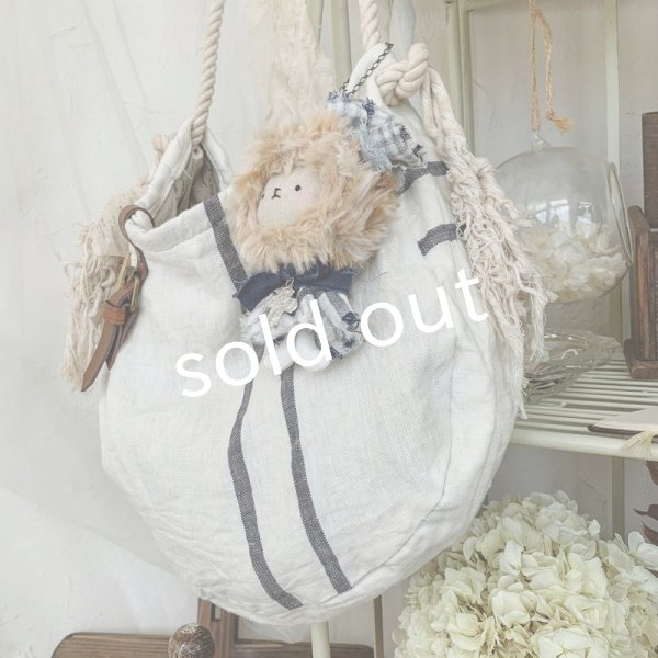 画像5: sukekiyo/スケキヨの蒼ラインショルダーバッグ (5)