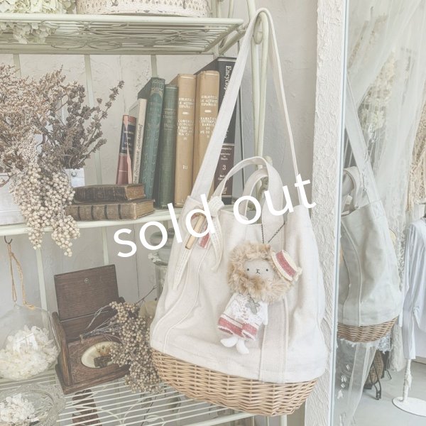 画像3: sukekiyo/スケキヨチャームの2wayバッグ・B(おおきめ) (3)