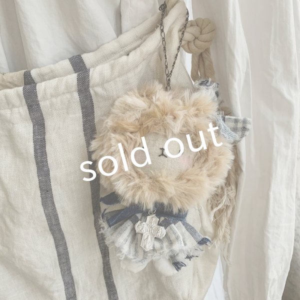 画像3: sukekiyo/スケキヨの蒼ラインショルダーバッグ (3)