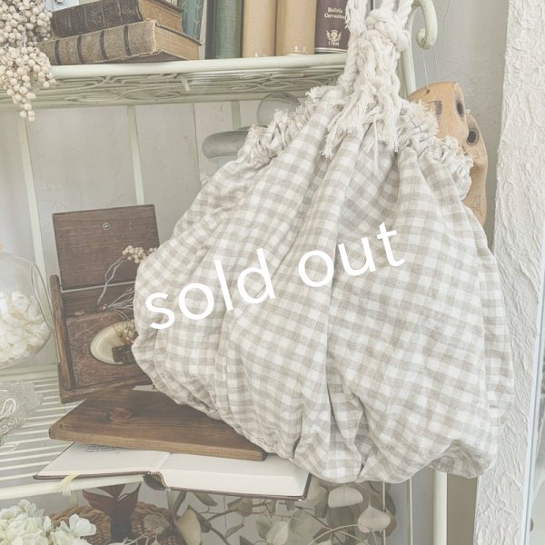 画像4: sukekiyo/スケキヨのぽわん巾着バッグ (4)